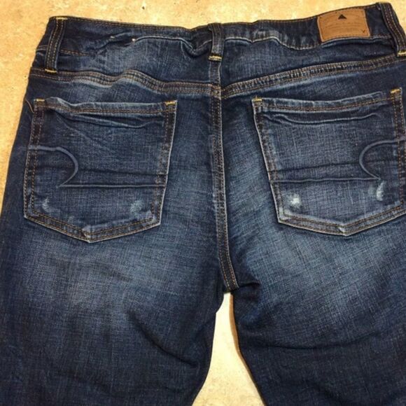 ✨ AMERICAN EAGLE OUTFITTERS 🦅 DISTRESSED JEGGINGS✨ - Picture 3 of 6